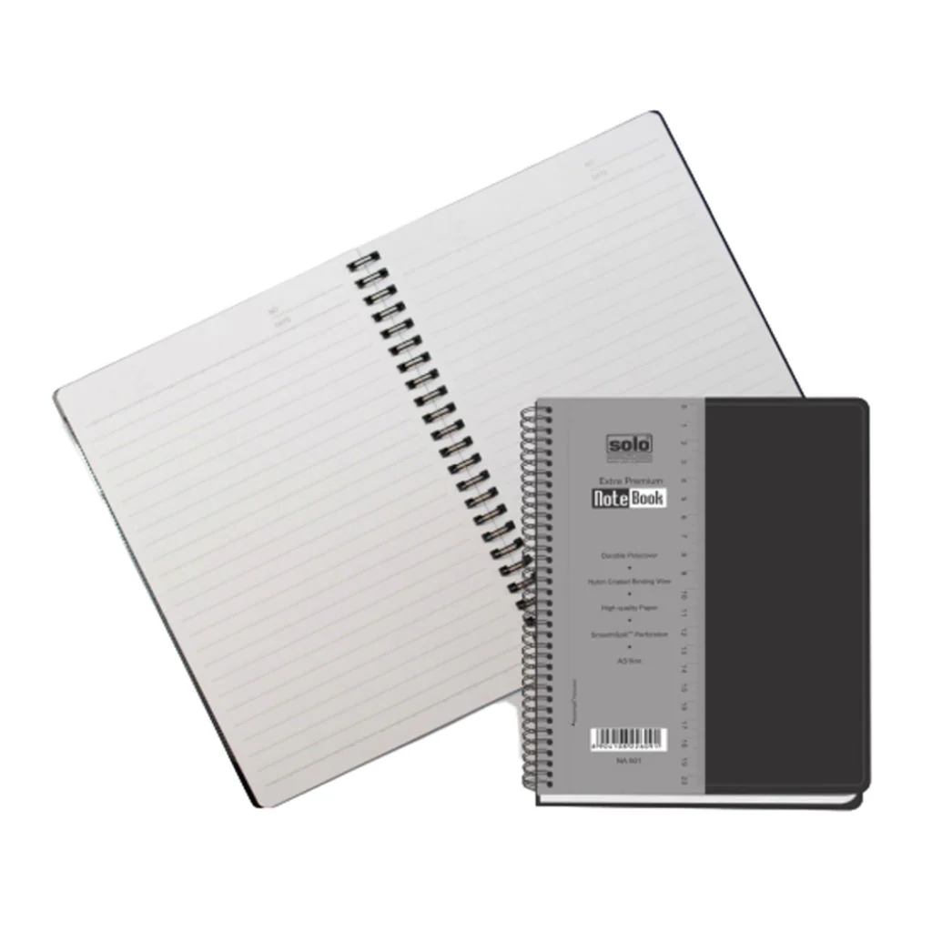 Solo Premium Note Book 160 Pages Black A5 NA 501 - Image 2