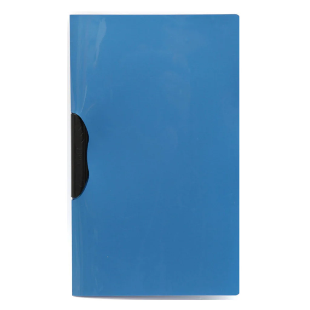 Solo Report Cover (Swing Clip) Metalic Blue A4 RC 601