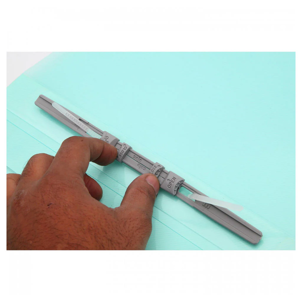 Solo Report File Super Line Transparent Blue F/C RF111 - Image 2