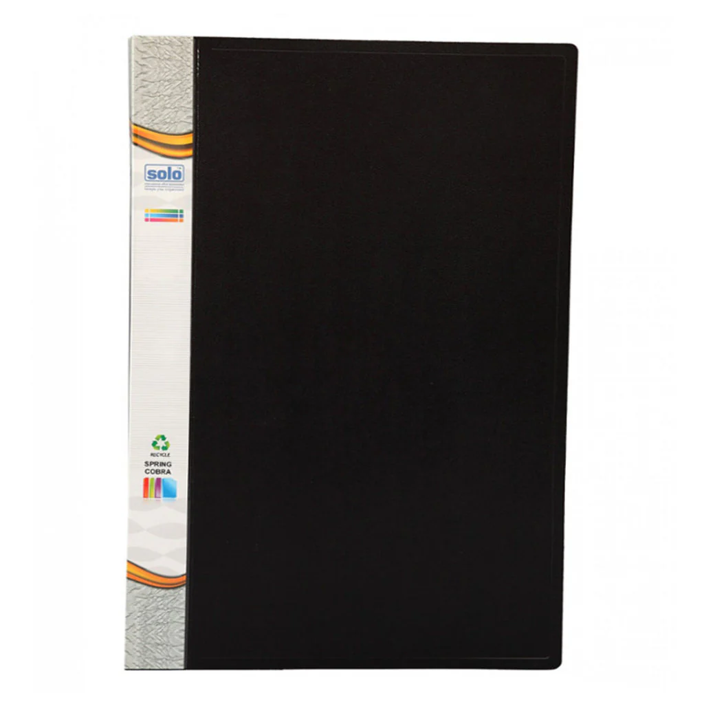 Solo Spring Cobra File Black F/C Size SG 513