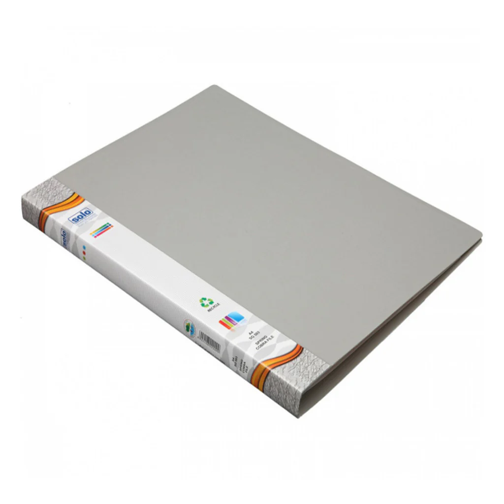 Solo Spring Cobra File Grey A4 SG 503