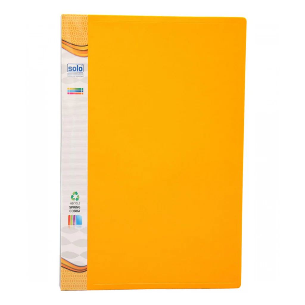 Solo Spring Cobra File Orange A4 SG 503