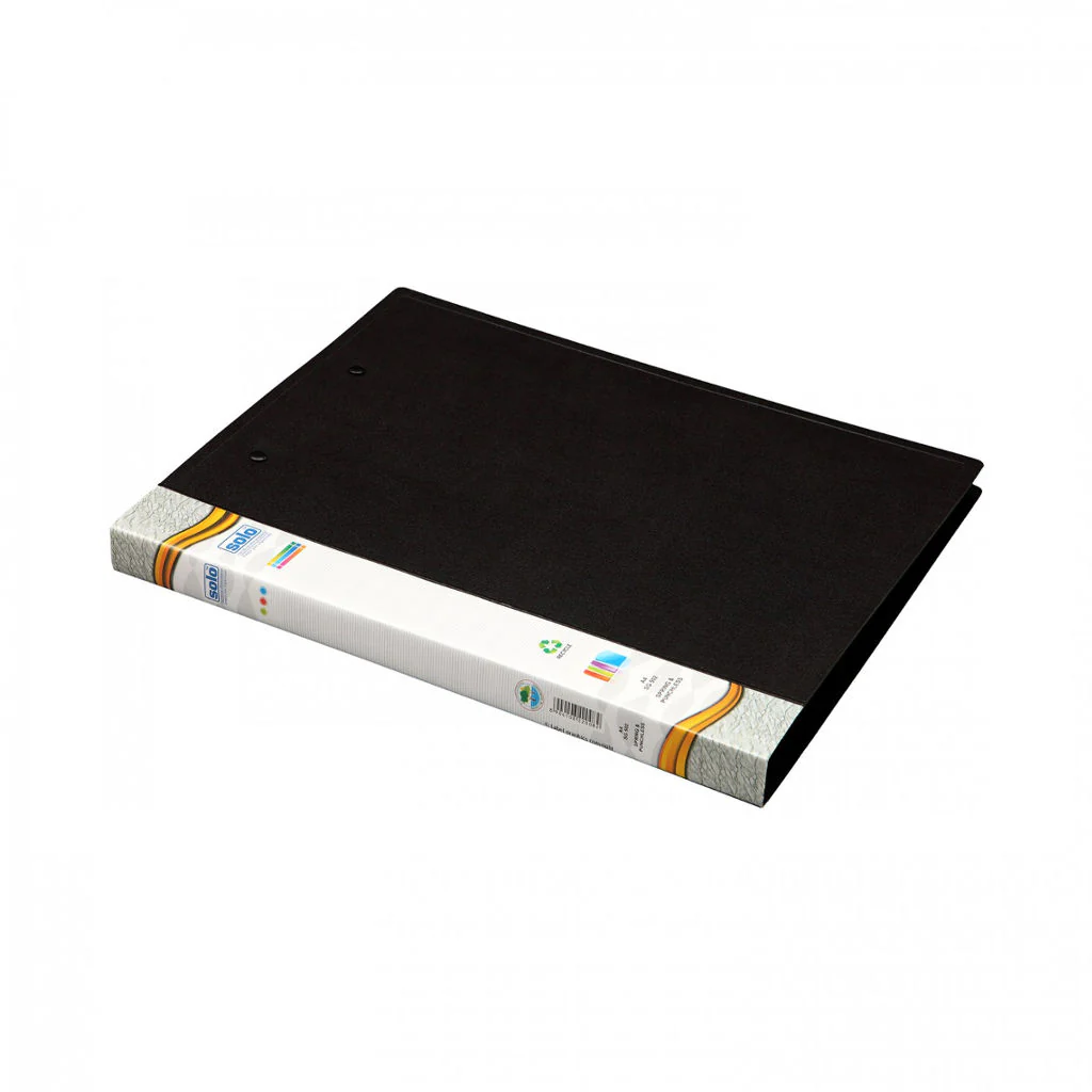 Solo Spring & Punchless File Black A4 SG 502 - Image 2