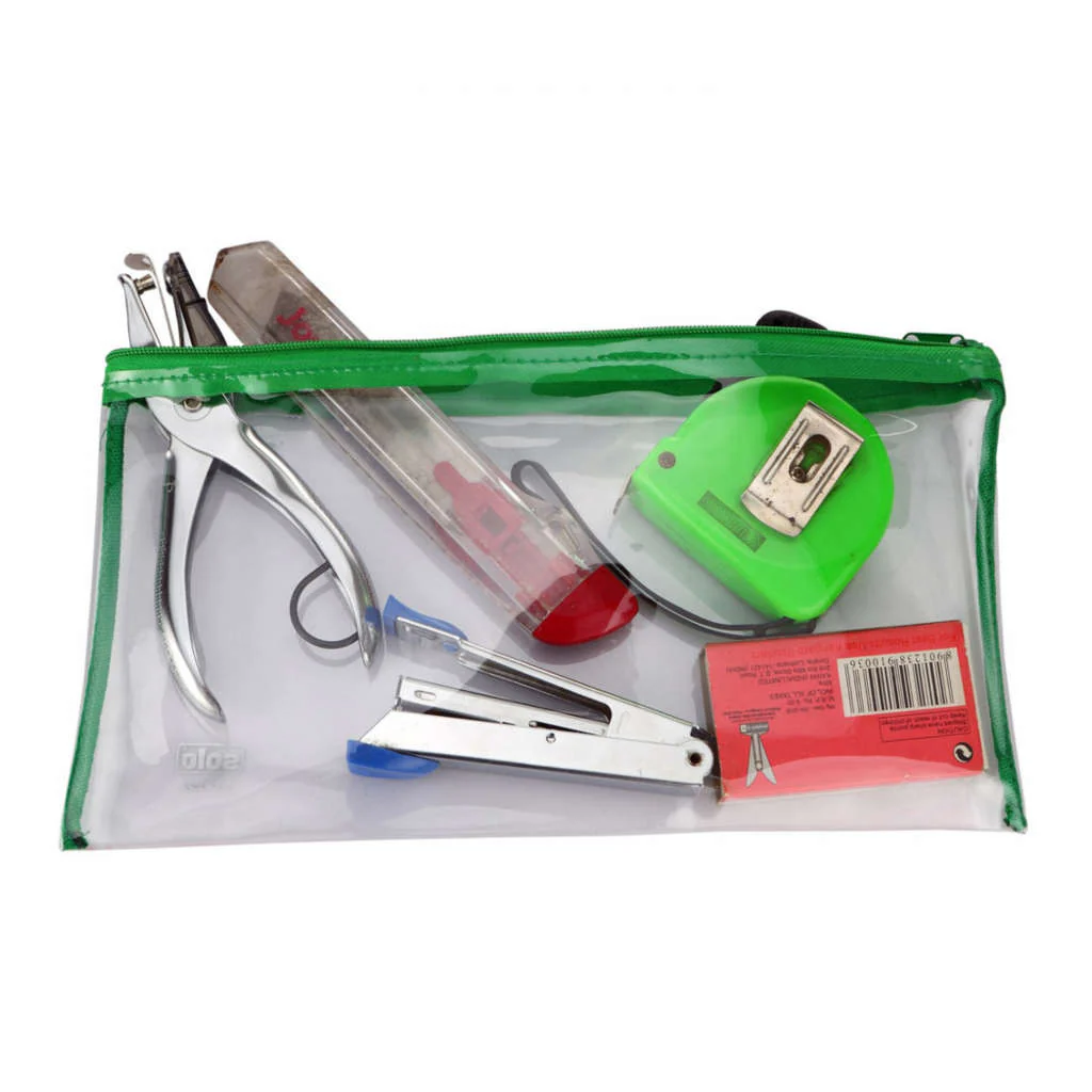 Solo Student Pencil Bag Green PB 104