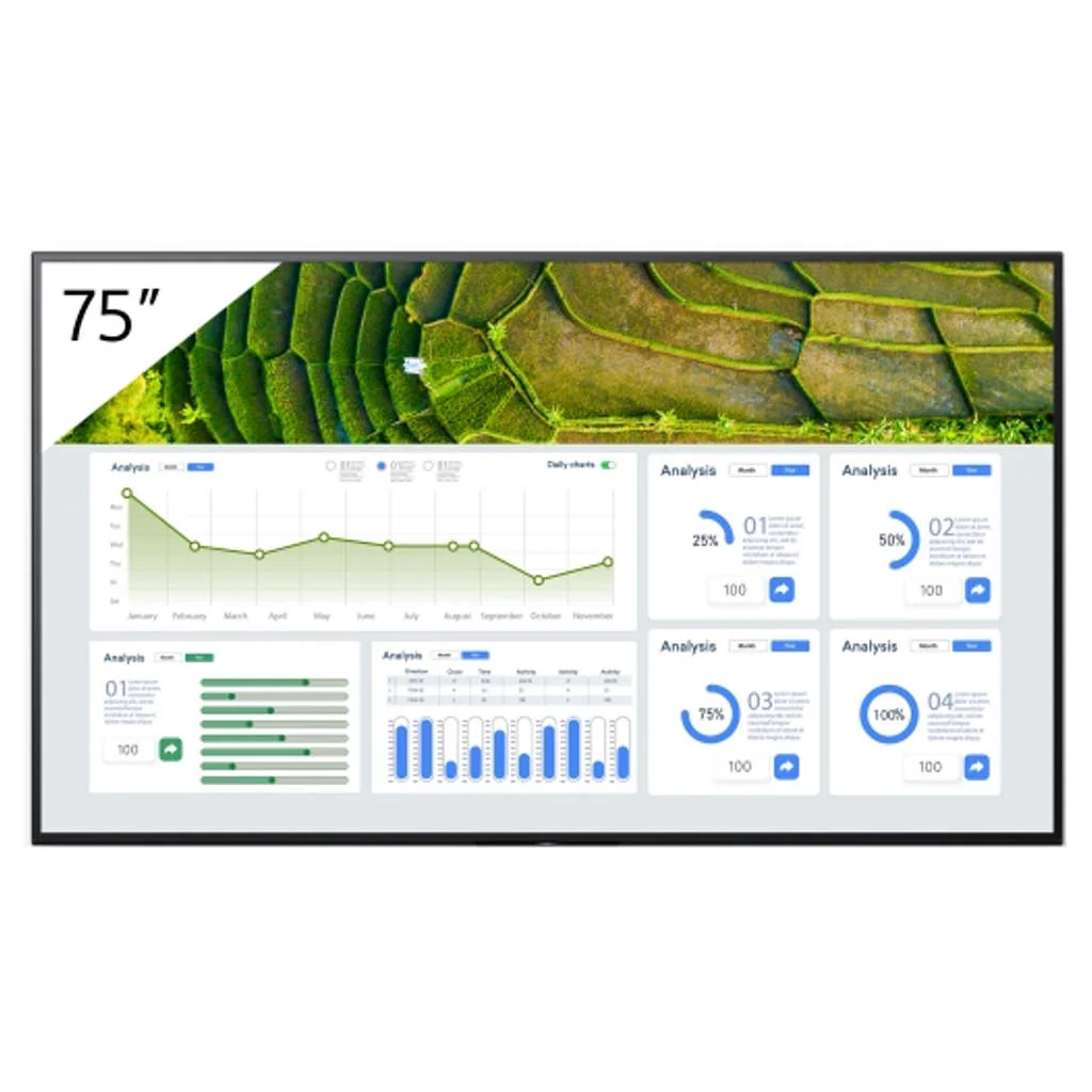 Sony BZ30L Series Bravia 4K HDR Professional Display LED TV 75 Inch FW-75BZ30L