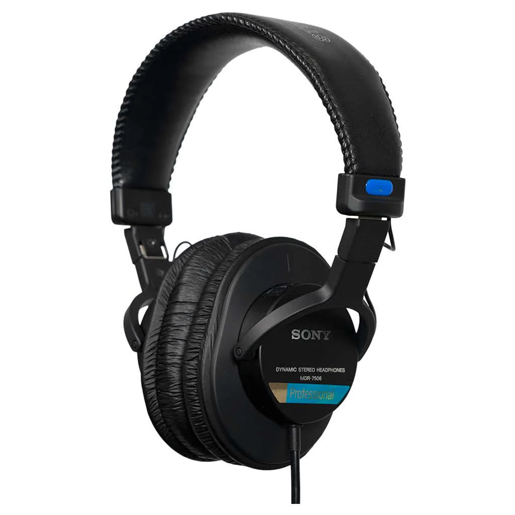 Sony Professional Wired On Ear Headphones MDR-7506