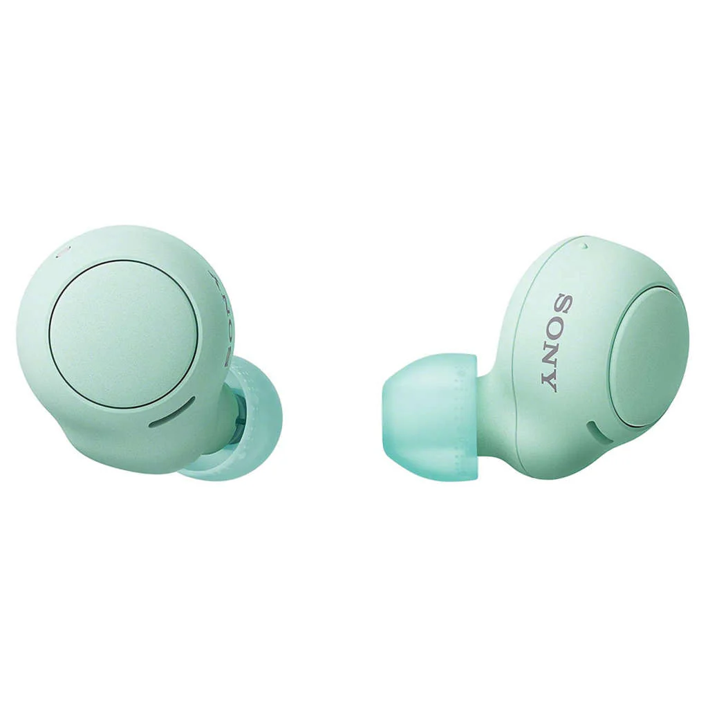 Sony Truly Wireless Buletooth Earbuds Green WF-C500 - Image 3