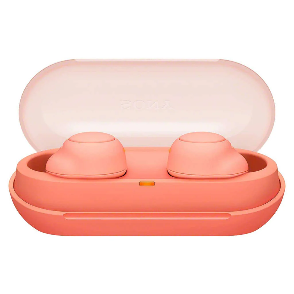 Sony Truly Wireless Buletooth Earbuds Orange WF-C500