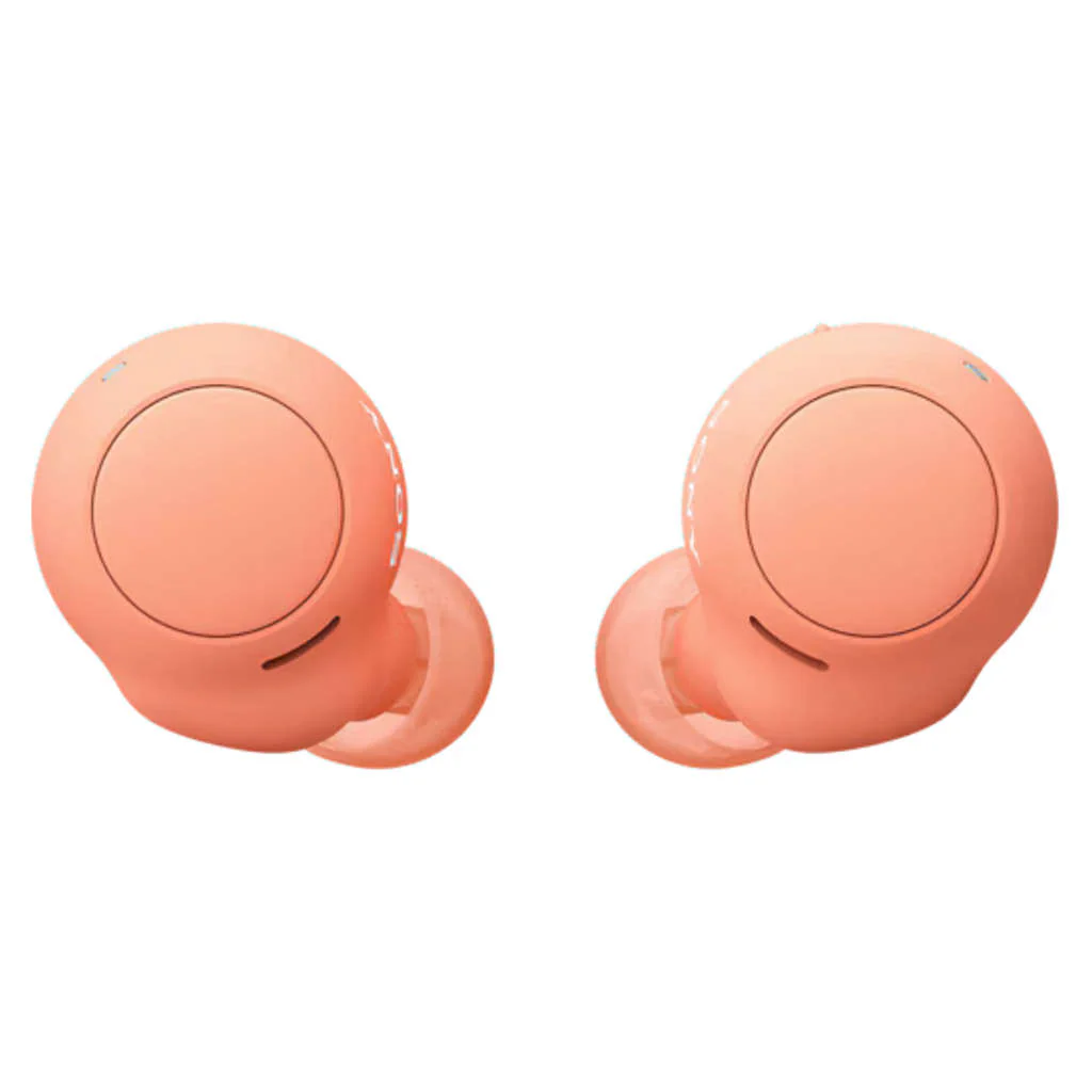 Sony Truly Wireless Buletooth Earbuds Orange WF-C500 - Image 4