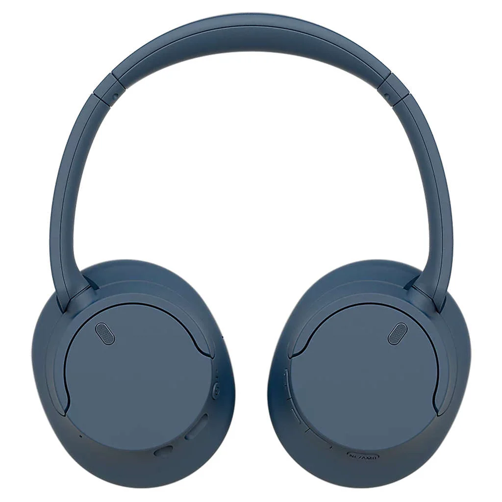 Sony Wireless Noise Cancellation Bluetooth Over Ear Headphones Blue WH-CH720N - Image 3