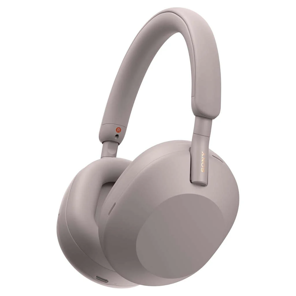Sony Wireless Noise Cancellation Bluetooth Over Ear Headphones Smoky Pink WH-1000XM5