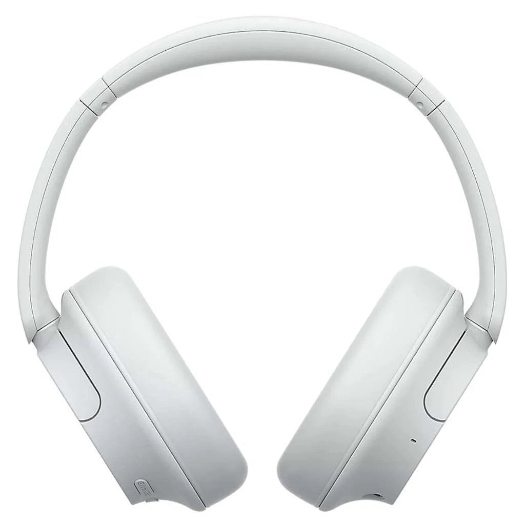Sony Wireless Noise Cancellation Bluetooth Over Ear Headphones White WH-CH720N - Image 2