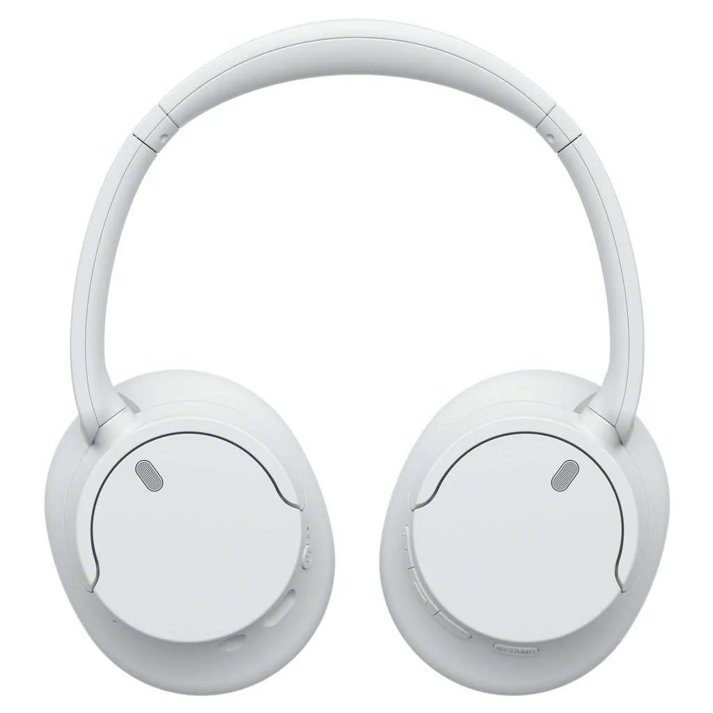 Sony Wireless Noise Cancellation Bluetooth Over Ear Headphones White WH-CH720N - Image 3