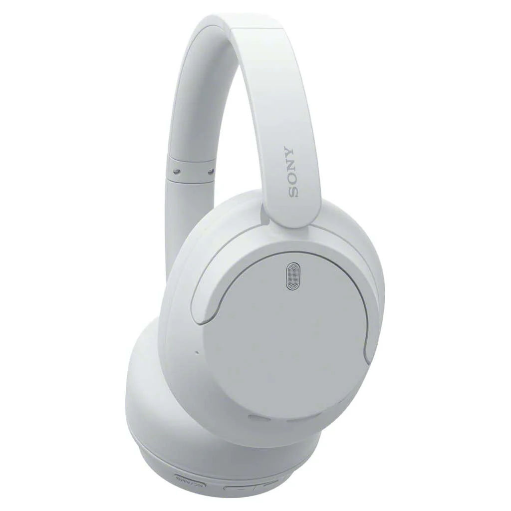 Sony Wireless Noise Cancellation Bluetooth Over Ear Headphones White WH-CH720N - Image 4