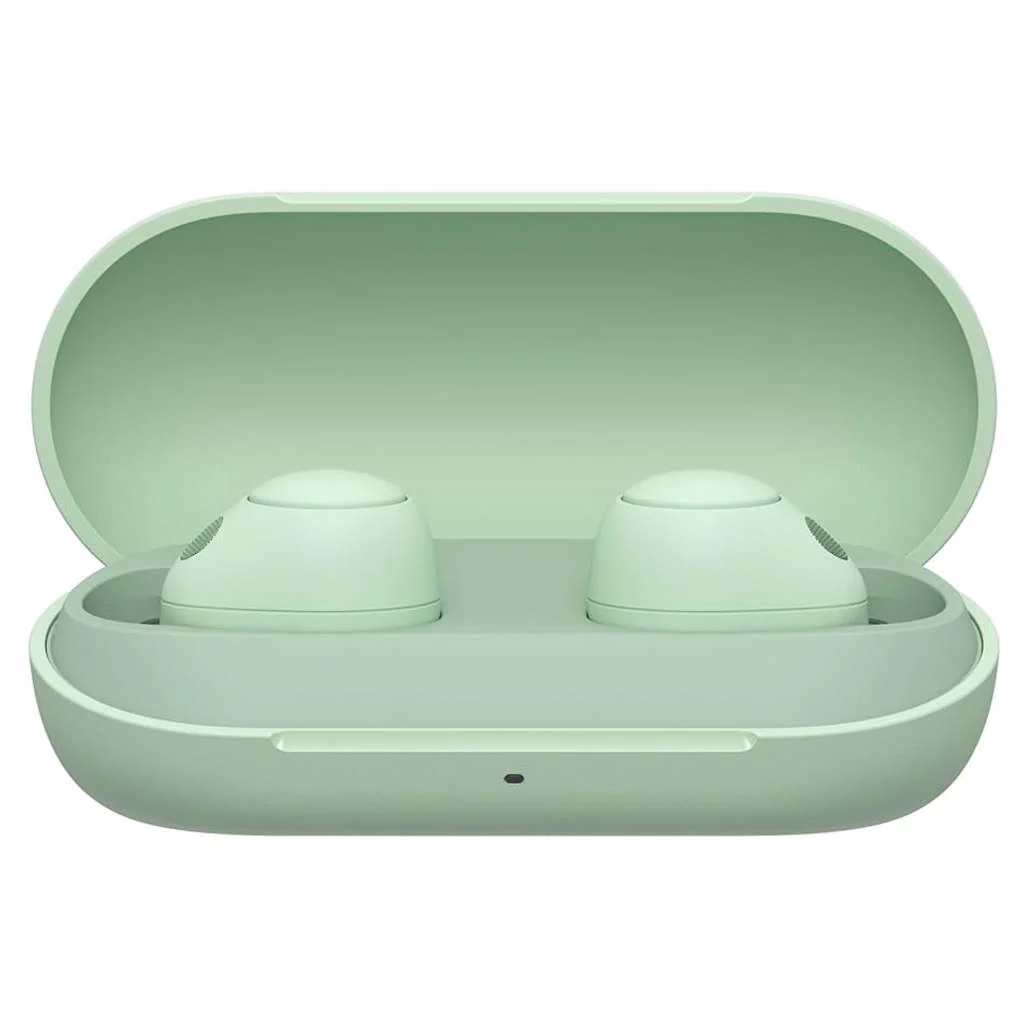 Sony Wireless Noise Cancellation Earbuds Sage Green WF-C700N - Image 3
