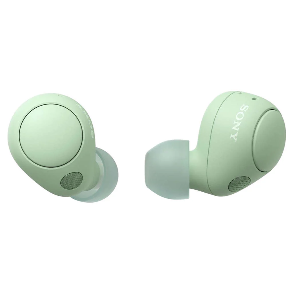 Sony Wireless Noise Cancellation Earbuds Sage Green WF-C700N - Image 4