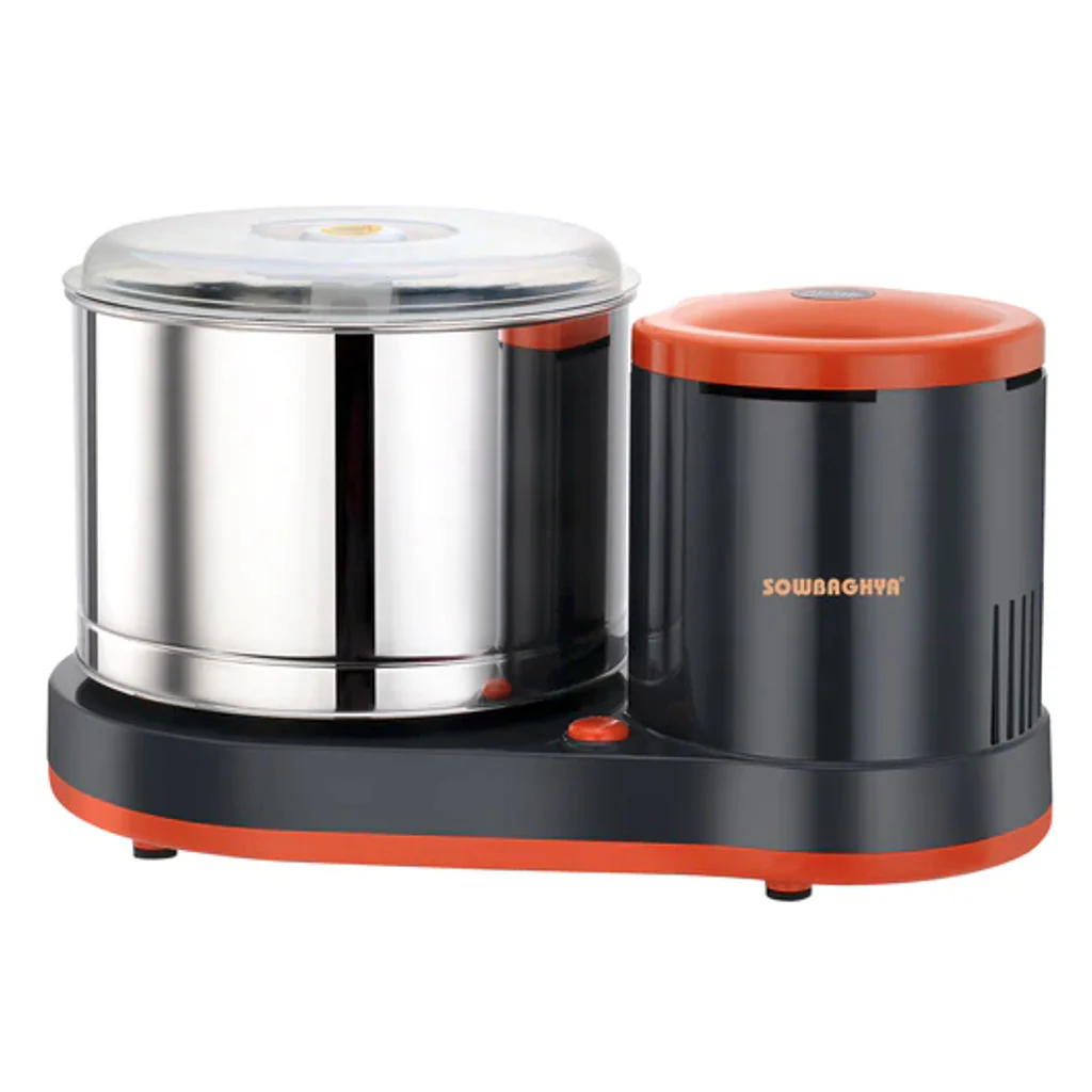 Sowbaghya Jumbo Wet Grinder With Coconut Scraper 3 Litre Grey DTT7100
