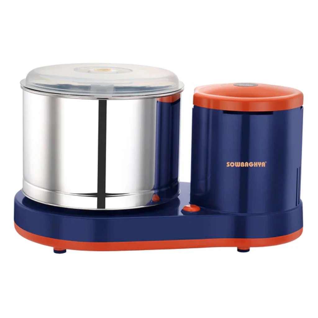 Sowbaghya Kaya Wet Grinder With Attachment 2 Litre Blue DTP5100