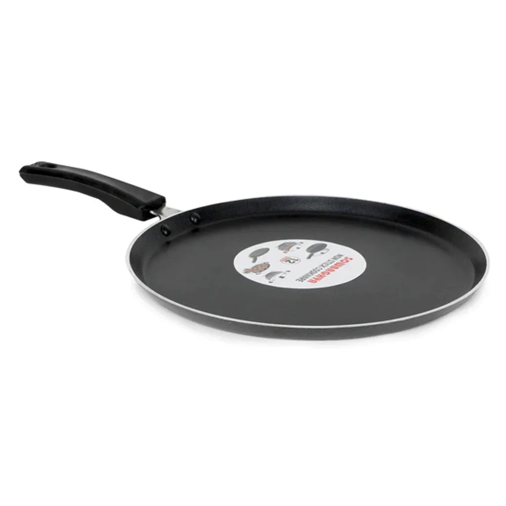 Sowbaghya Nonstick Gift Set 7 Pcs (Dosa Tawa, Fry Pan, Kadai With Lid, Saucepan With Lid And Tadka Pan) With Thickness 2.6mm NS01 - Image 3