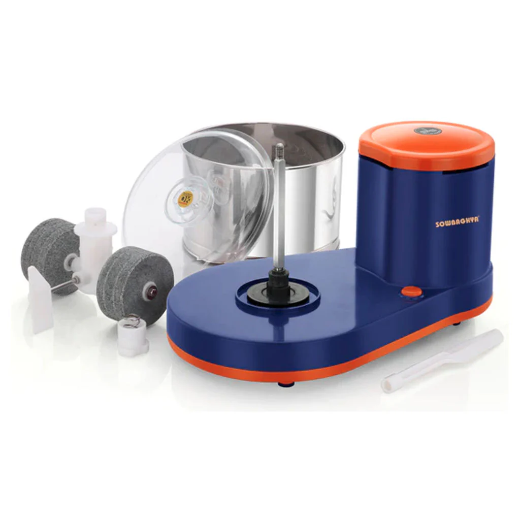 Sowbaghya Regal Wet Grinder 2 Litre Blue DTP2021 - Image 3