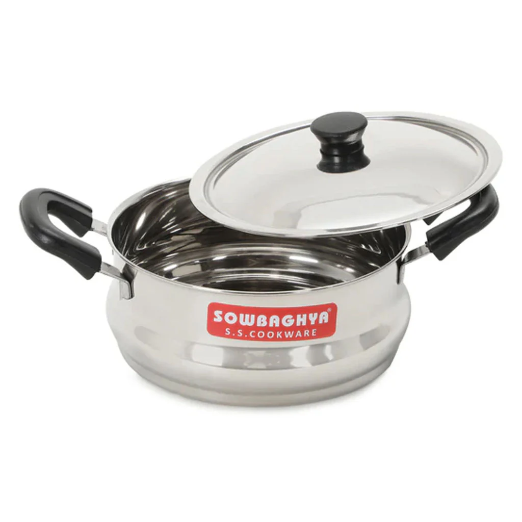 Sowbaghya Ultima Induction Base Stainless Steel Gift Set 3Pcs ISS07 - Image 2