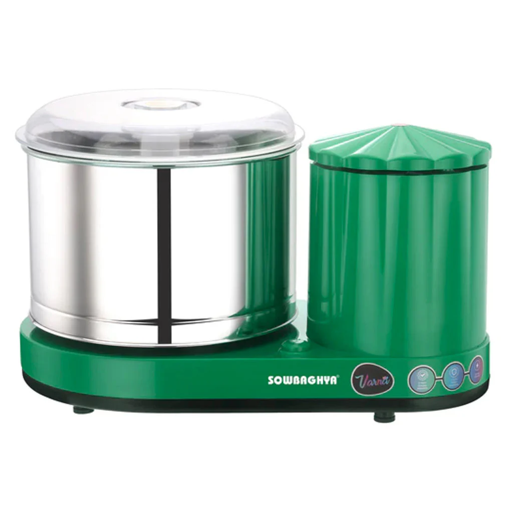Sowbaghya Varna Table Top Wet Grinder With Attachment 2 Litre Green DTP6901