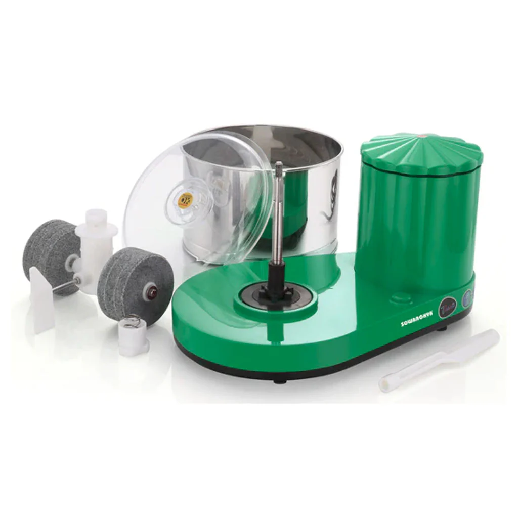 Sowbaghya Varna Table Top Wet Grinder With Attachment 2 Litre Green DTP6901 - Image 3