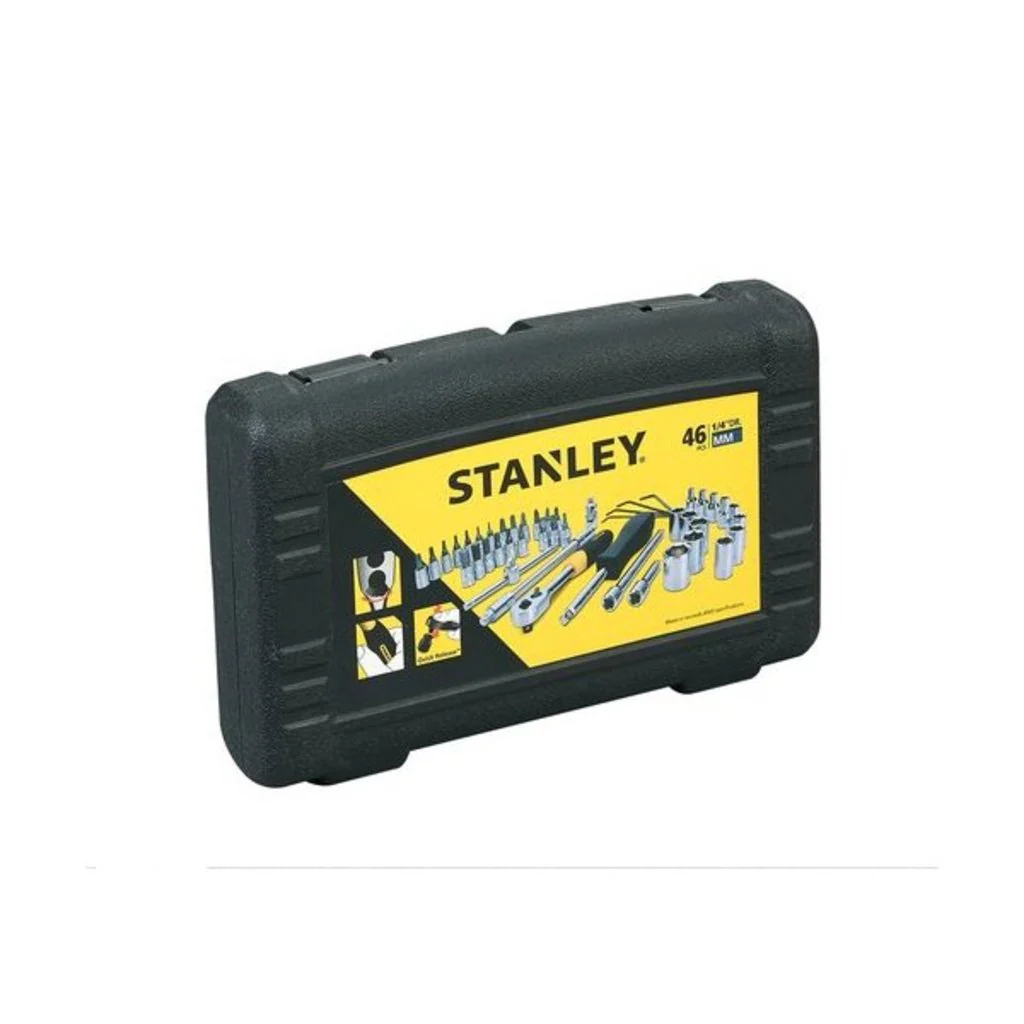 Stanley 46 Pc 1/4 Drive Metric Socket Set – STMT72794-8-12 - Image 3