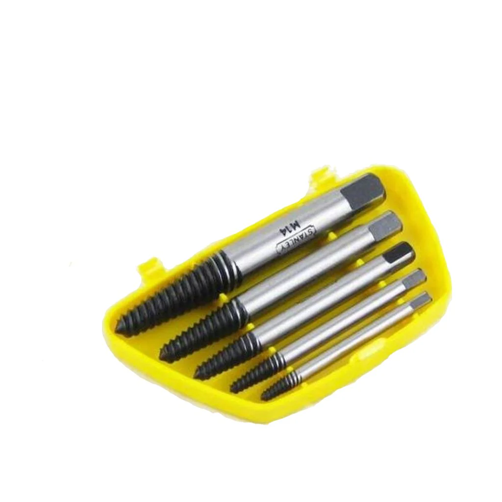 Stanley 5 Pc Screw Extractor Set 94-171 (3,6,8,11,14 mm) - Image 3