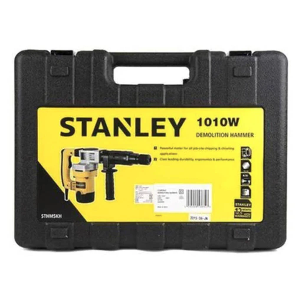 Stanley 5Kg Hex Chipping Hammer STHM5KH (1010 W, 6.3 kg, 2900 bpm) - Image 3