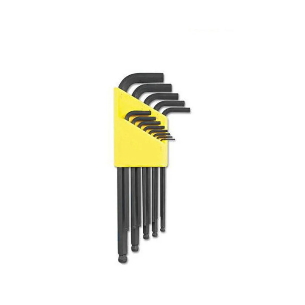 Stanley 9 Pc Metric Ball End Hex Key Set - Extra Long 94-158 - Image 2