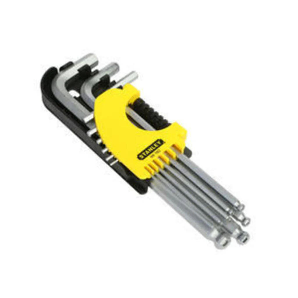 Stanley 9 Pc Metric Ball End Hex Key Set - Extra Long 94-158 - Image 3