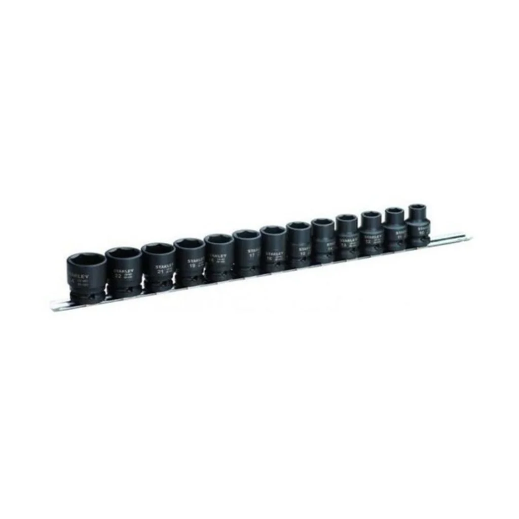 Stanley STD Impact Socket Set 13Pcs 1/2inch STMT73916-8