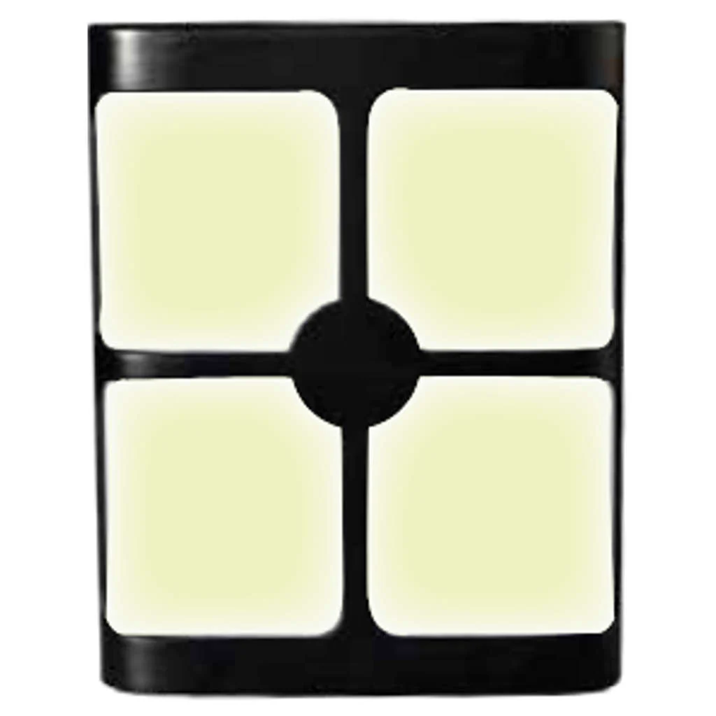 Sturlite DUET 4 Square Wall Light 18W Black Finish DUET-18W-4SQUARE