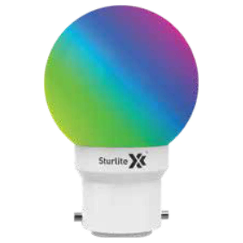 Sturlite POD Multi Color LED Bulb 0.5W POD-B22-0.5W-RGB