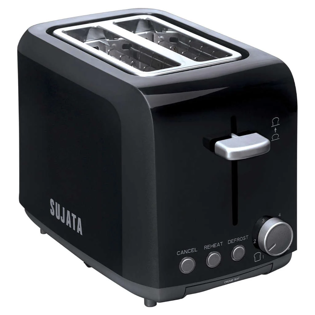 Sujata Multi Functional Pop Up Toaster 830 W Black PT01