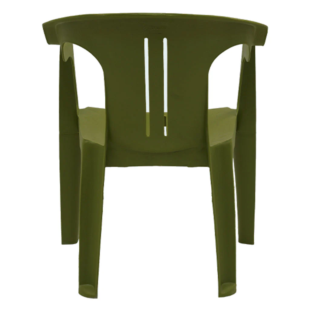 Supreme Bulbul Plastic Chair Mehndi Green - Image 3