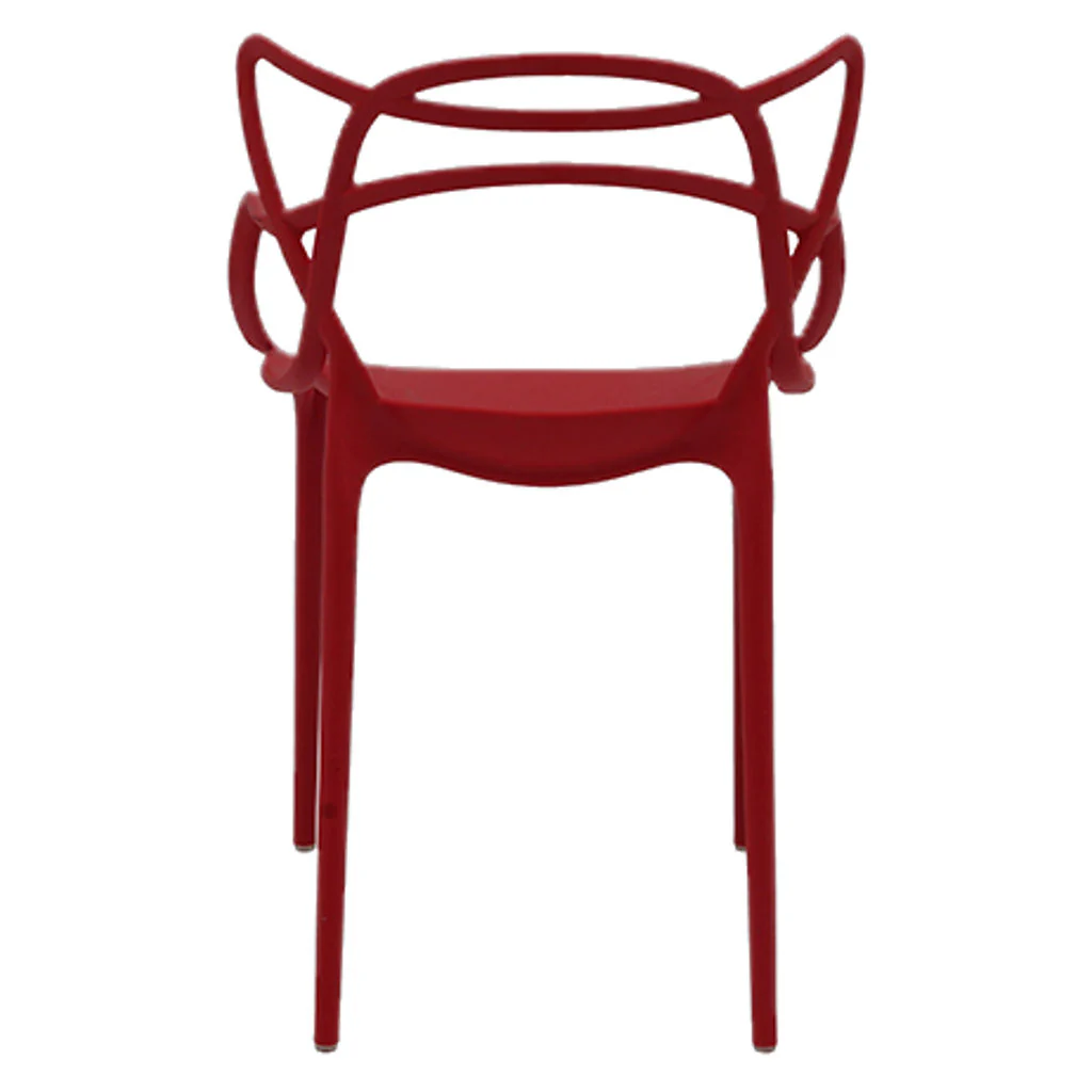 Supreme Butterfly Plastic Baby Chair Red - Image 3