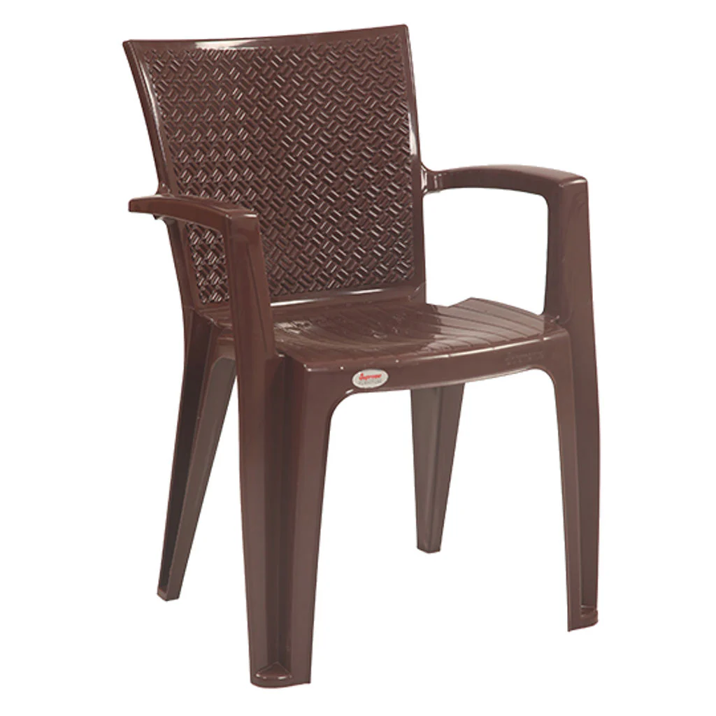 Supreme Degree Premium Plastic Chair Globus Brown - Image 2