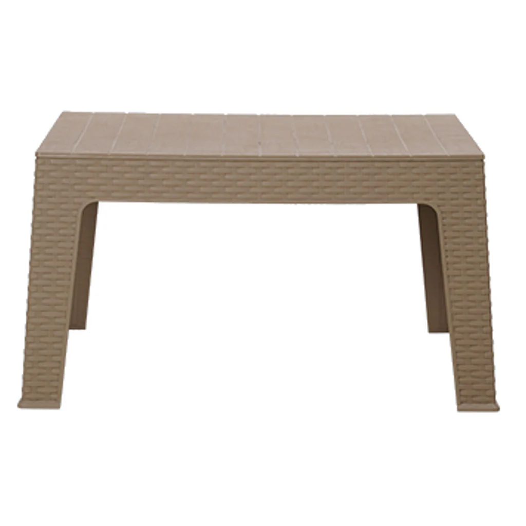 Supreme Denver Multipurpose Plastic Stool Dark Beige