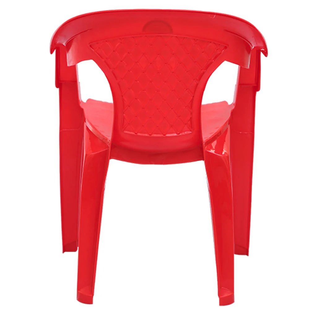Supreme Don Plastic Chair Red - Image 3