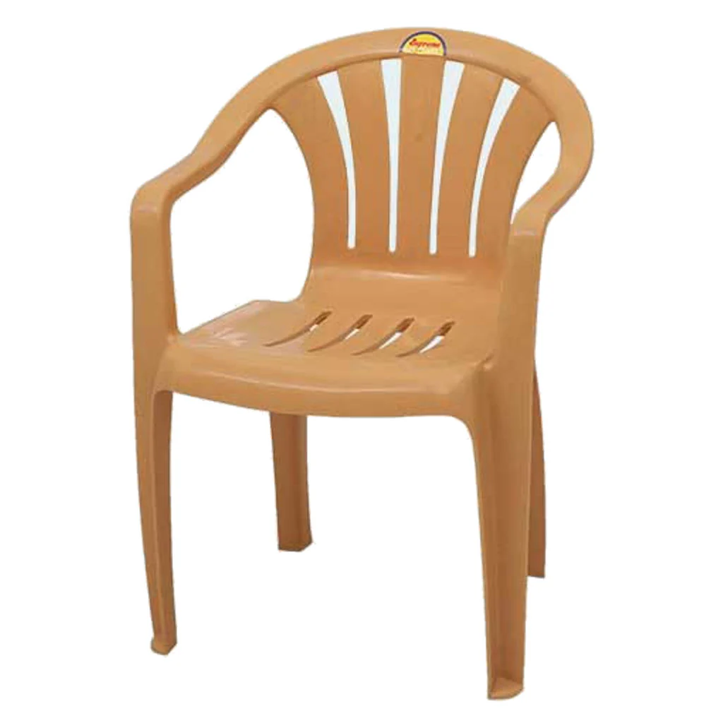 Supreme Fantasy Plastic Chair Marble Beige - Image 2