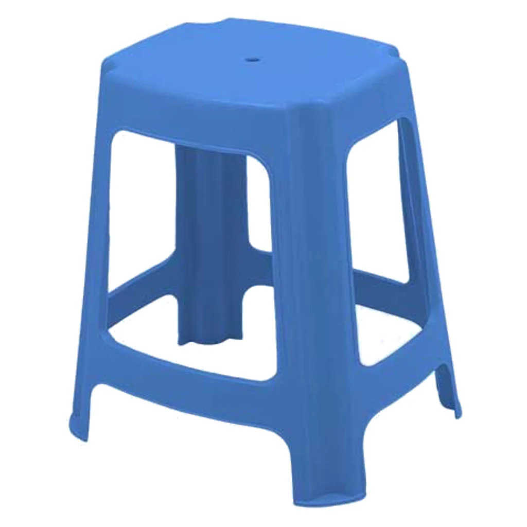 Supreme Gypsy Plastic Stool French Blue