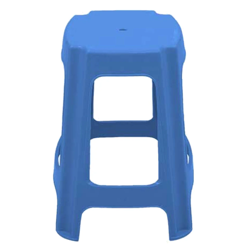 Supreme Gypsy Plastic Stool French Blue - Image 2