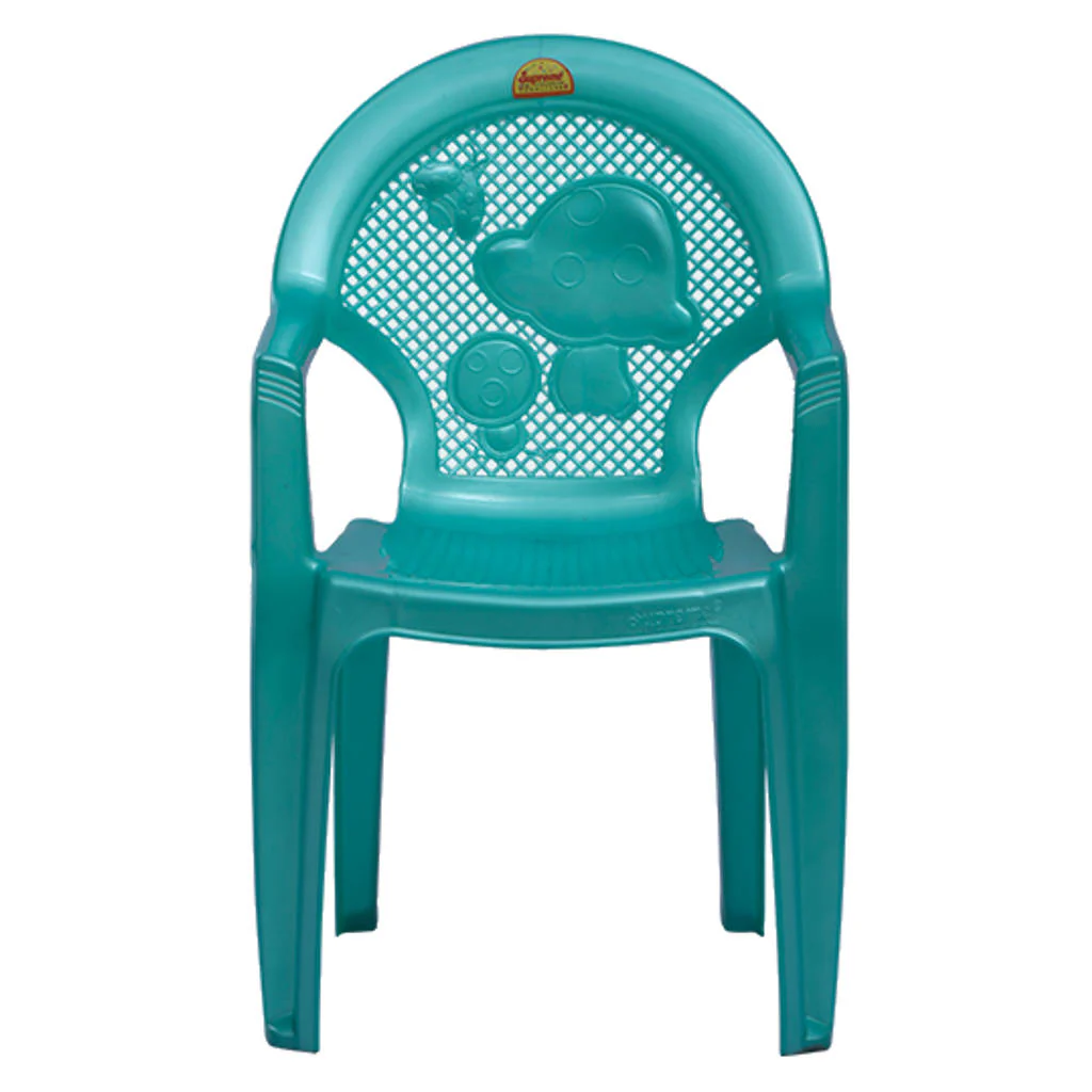 Supreme Jack Plastic Kids Chair Pearl Green