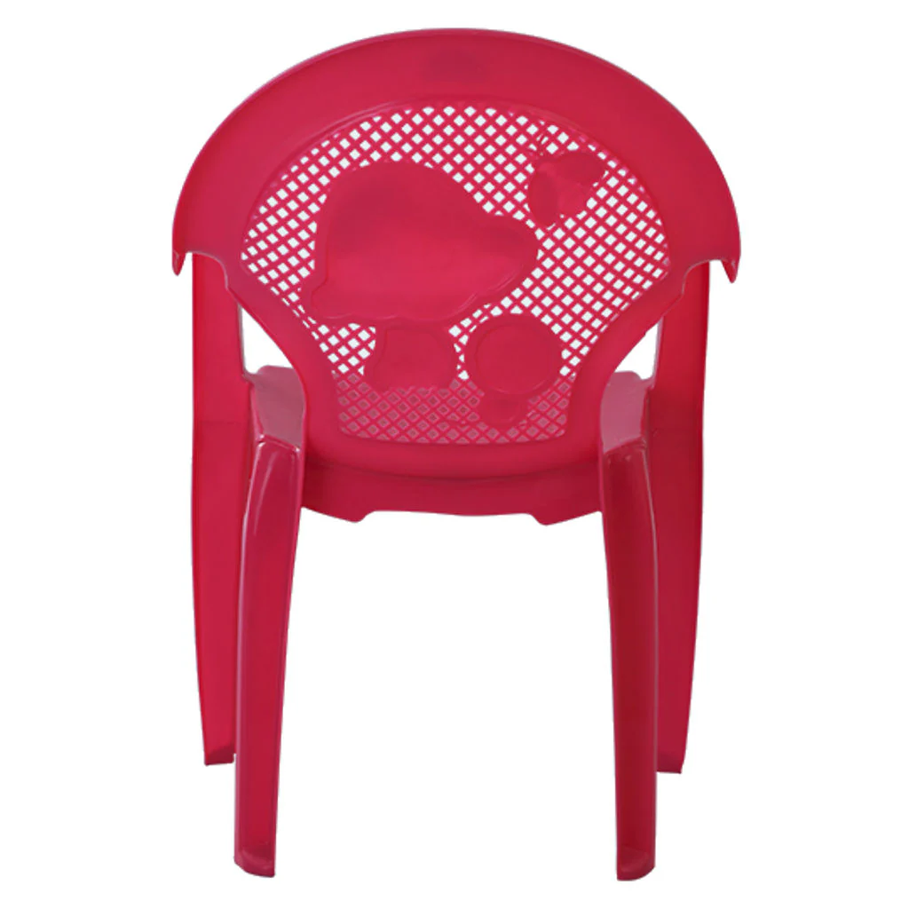 Supreme Jack Plastic Kids Chair Pearl Pink - Image 2