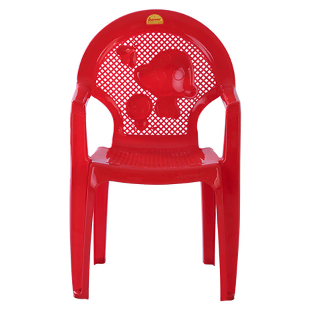 Supreme Jack Plastic Kids Chair Red
