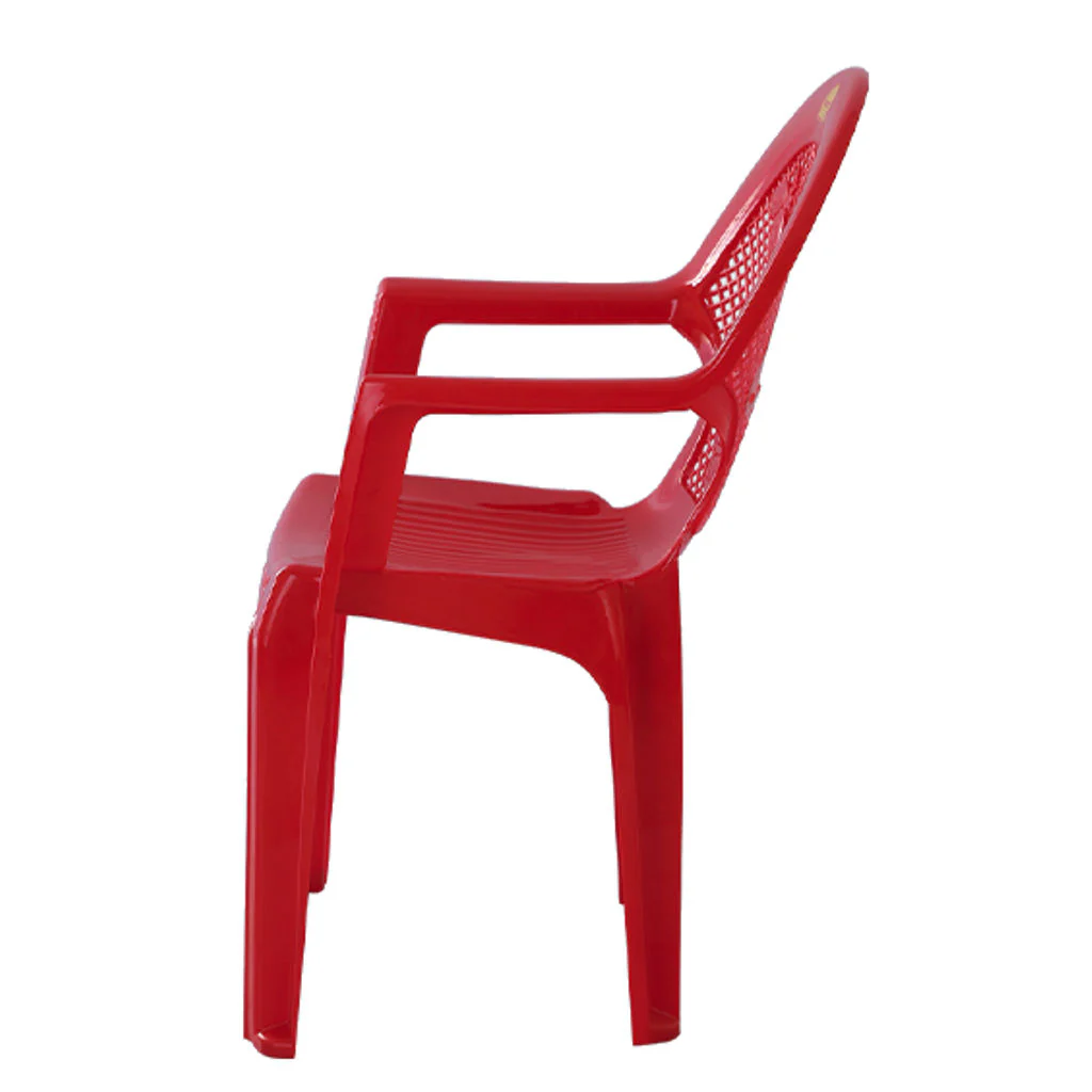Supreme Jack Plastic Kids Chair Red - Image 3