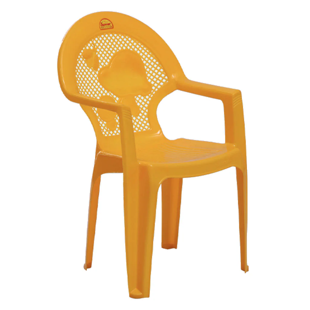 Supreme Jack Plastic Kids Chair Yellow - Image 2