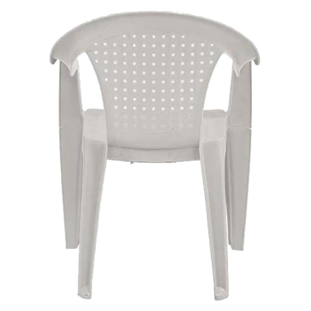 Supreme Johny Plastic Chair Milky White - Image 3